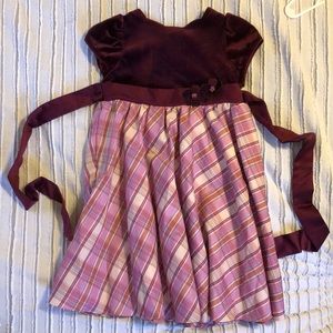 Girls formal short sleeve dress